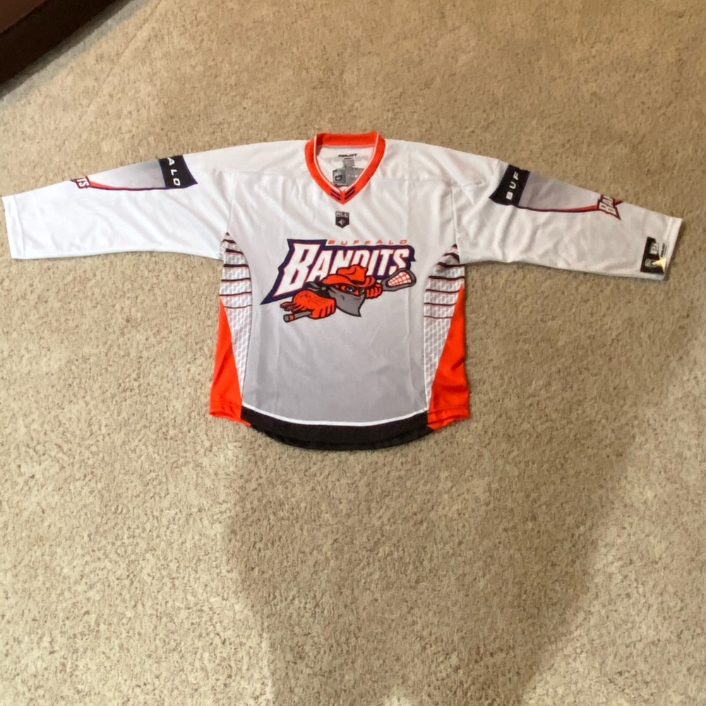 BRAND NEW NLL Buffalo Bandits Pro Joy Jersey